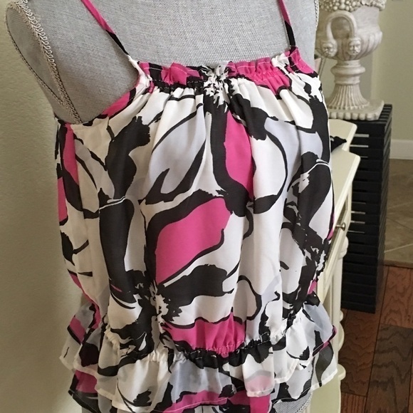 New - BR chiffon tank - Picture 2 of 3